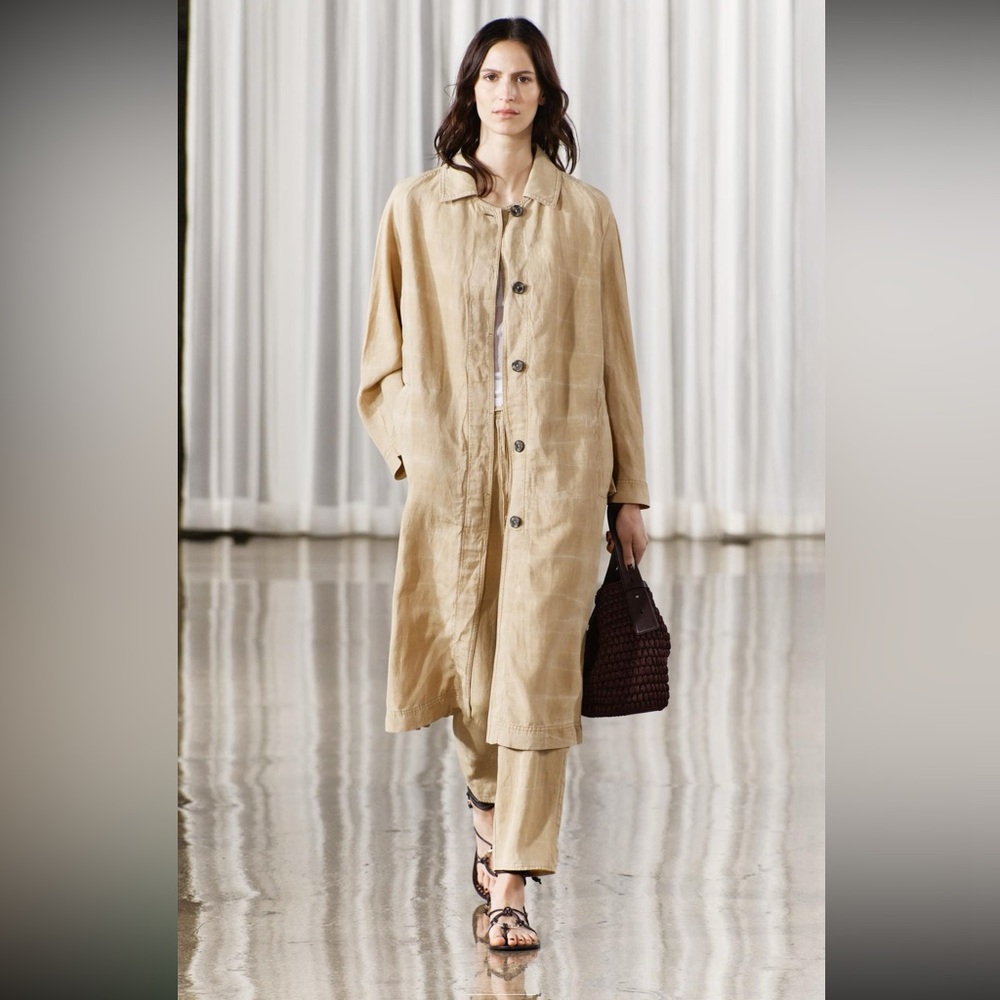 Zara fluid washed trench ZW collection - Picture 1 of 15